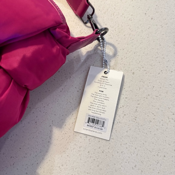 Sol and Selene Sixth Sense Medium Bag (Fuchsia)